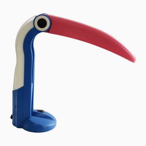 Vintage Toucan Lamp by H.T. Huang for Huangslite, 1990