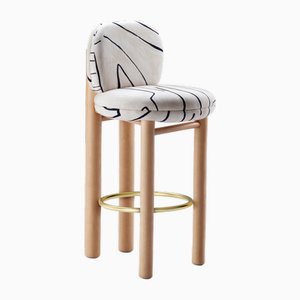 Aimi Bar Chair by Dooq Details