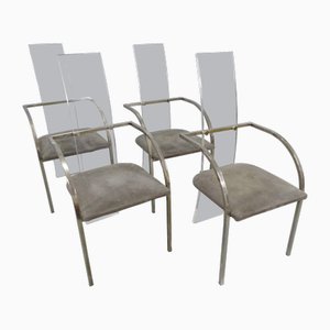 Dining Chairs by Charles Hollis Jones for Belgo Chrom, 1970s, Set of 4