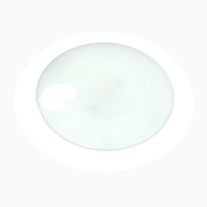 Weiße Vintage Design Wandlampe aus Metall, 1970er