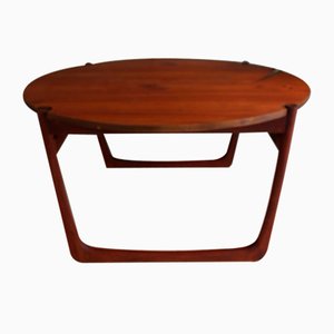 Mesa de centro Mid-Century de teca de Peter Hvidt & Orla Mølgaard Nielsen para France & Søn, 1960