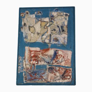 Abstrakte Malerei, 1972, Öl auf Leinwand