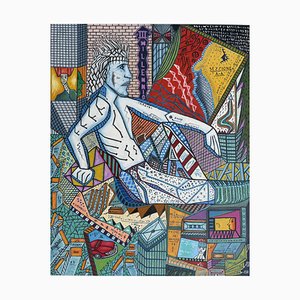 Mario D'altilia, Third Millennium, 2024, Oil on Canvas