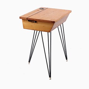 Kid's Desk on Hairpin Legs by Cees Braakman for Pastoe, 1950s