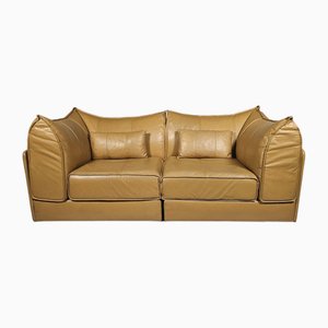 DS-19 Pagoda 2-Seater Sofa in Tan Leather from de Sede, 1970s