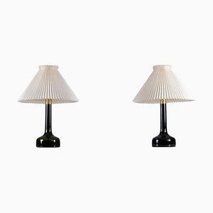Lampes de Bureau Gunnar Biilmann-Petersen de Le Klint, Danemark, 1960s, Set de 2