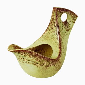 Brocca Mid-Century in ceramica di Roberto Rigon per Bertoncello, Italia, anni '60