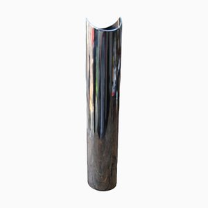 Silver Metal Vase by Christoph Widmann, Germany
