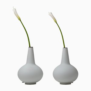 Lampes de Table Fleur Mod. 1837 par Max Ingrand pour Fontana Arte, 1960s, Set de 2
