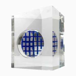 Salvador Presta, Scultura cinetica, 1970, Metacrilato e policarbonato