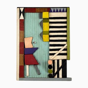 Geometrien Decorative Wall Panel by Ludwig Theodor Gloss, Germany, 1961