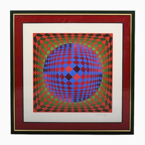 Victor Vasarely, años 70, Papel