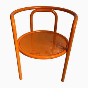 Orange Locus Solus Armchairs by Gae Aulenti for Poltronova, 1960s, Set of 6