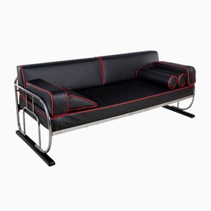 Vintage Bauhaus Sofa in Leather, 1930s