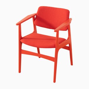 Red Oak Armchair, 1960s