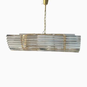 Vintage Hängelampe aus Murano & Messing, 1970