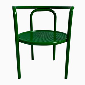 Butacas Locus Solus en verde de Gae Aulenti para Poltronova, años 60. Juego de 6