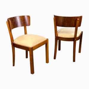Art Deco Esszimmerstühle von Thonet Mundus, 1930er, 4er Set