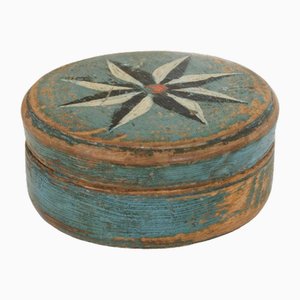 Wooden Box from Sweden, 1790s
