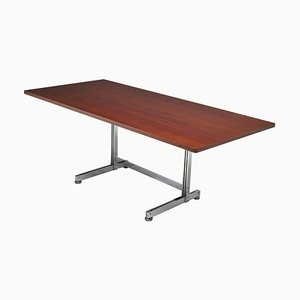 Cintree Desk attributed to Jules Wabbes for Mobilier Universel, Belgium, 1960s