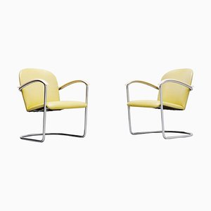 Set of Lounge Chairs Model 414 Th by Wh Gispen for Delft, 1961