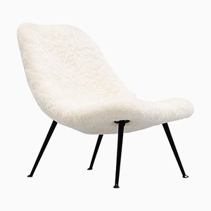 122 Sessel aus Alpakawolle von Theo Ruth für Artifort, 1956