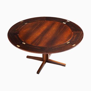Mesa de comedor Flip Flap Lotus de Dyrlund, Dinamarca, años 60
