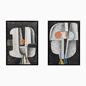 Nero Ceccarelli, 1975, Screenprint, Set of 2