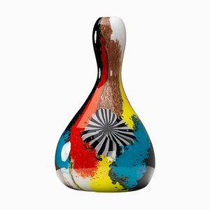 Vase von Dino Martens Oriente für Aureliano Toso, Italien, 1960er