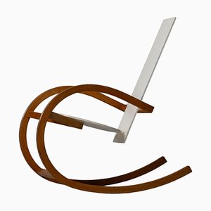 Schaukelstuhl von Torben Skov für Nordik Andels Eksport, Dänemark, 1989