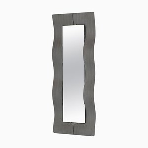 Waved Wall Mirror from Lorenzo Burchiellaro, Italy, 1975