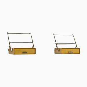 Bed Cabinets by Silvio Cavatorta, 1958, Set of 2
