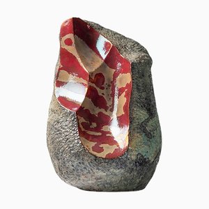 Vintage Italian Ceramic Sculpture by Giacomo Onestini, 1970