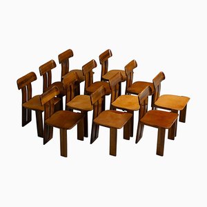 Chairs by Mario Marenco Sapporo for Mobil Girgi, 1970, Set of 6