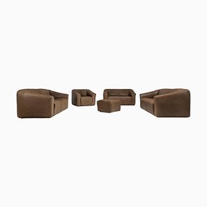 Canapé DS47 en Cuir de Buffle de De Sede, Suisse, 1970s, Set de 5