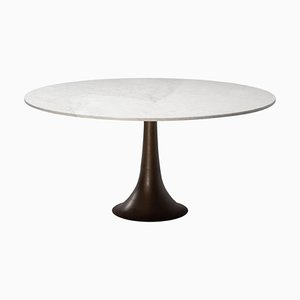 Mesa de comedor italiana vintage de Angelo Mangiarotti, 1959