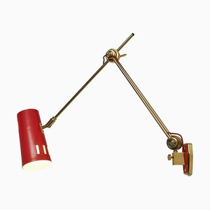 Lámpara de pared ajustable de Stilnovo, 1960