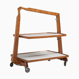 Fortalit Sculptural Serving Trolley, 1960