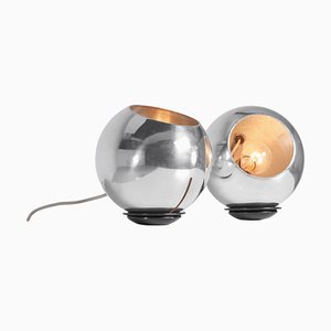 Vintage 586 Table Lamps by Gino Sarfatti for Arteluce, 1962, Set of 2