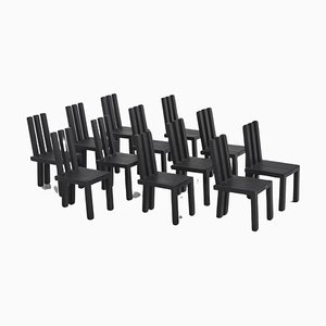 Silla de comedor vintage de Edoardi Landi para Studio D, 1973