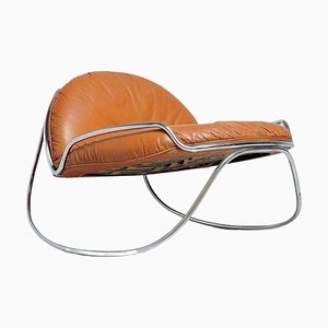 Rocking Chair Ondalunga par Gastone Rinaldi, Italie, 1971