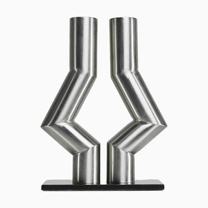 Vintage Tubular Sculpture by Rudolf Wolf, 1975