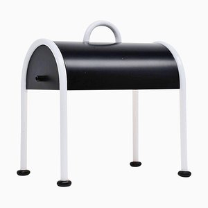 Lámpara de mesa Suitcase atribuida a Ettore Sottsass para Stilnovo, Italia, 1977