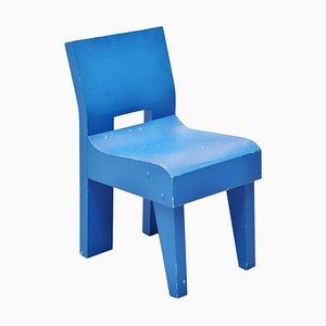 Sedia modernista prototipo Se20 attribuita a Martin Visser per Spectrum, 1988