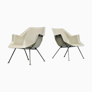 Set of Polyester Chairs Model 416 attributed to Wim Rietveld for Gispen, 1957