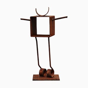 Escultura de figura moderna abstracta de Theo Niermeijer, 1970