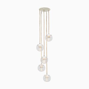 Model 2095/5 Ceiling Light attributed to Gino Sarfatti for Arteluce, Italy, 1958