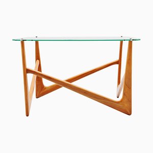Sculptural Side Table in the style of Ico Parisi, Italy, 1950s