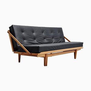Diva Daybed Sofa attributed to Poul M. Volther for Gemla, Denmark, 1959