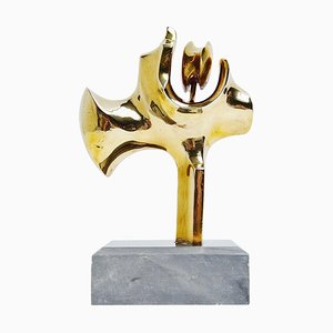 Bronze Tree / Plant Sculpture by Hattakitkosol Somchai, 1970s